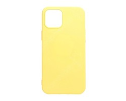 Tok telefonvédő TJ gumi tpu Apple iPhone 12 Pro tok sárga